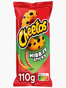 Flink Cheetos nibb-it sticks naturel chips 110 gr aanbieding