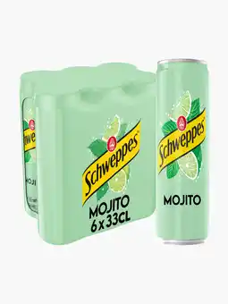Flink Schweppes mojito 6pack 33cl aanbieding
