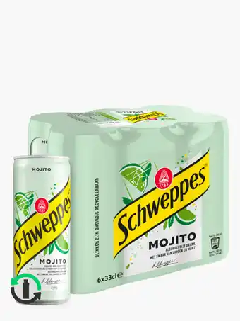 Flink Schweppes mojito 6pack 33cl aanbieding