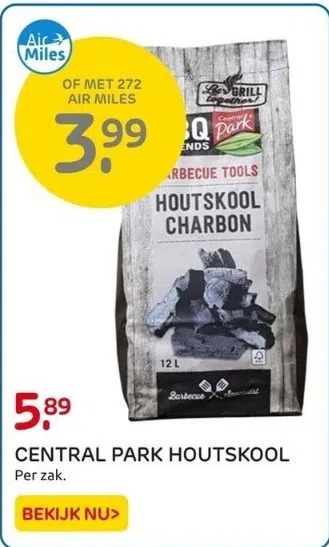 Praxis Central park houtskool aanbieding