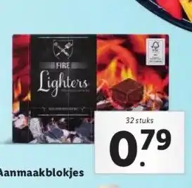 Lidl Aanmaakblokjes aanbieding