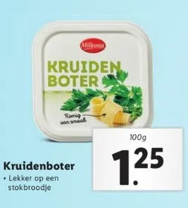 Lidl Kruidenboter aanbieding