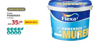 Praxis Flexa powerdek 12,5 liter aanbieding