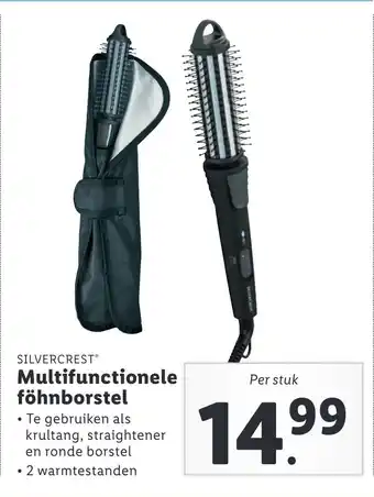 Lidl Silvercrest Multifunctionele Föhnborstel aanbieding