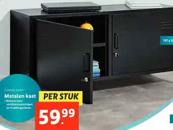 Lidl Livarno Home Metalen Kast aanbieding