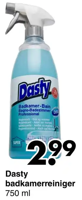 Wibra Dasty Badkamerreiniger 750ml aanbieding