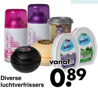 Wibra Diverse luchtverfrissers aanbieding