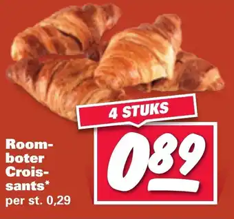 Nettorama Roomboter Croissants 4st aanbieding