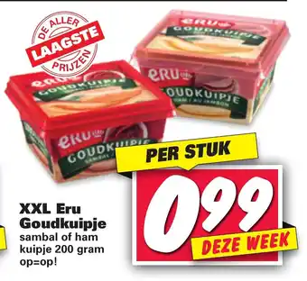 Nettorama Eru Goudkupje 200g aanbieding