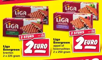 Nettorama Liga Evergreen 2*225/250g aanbieding