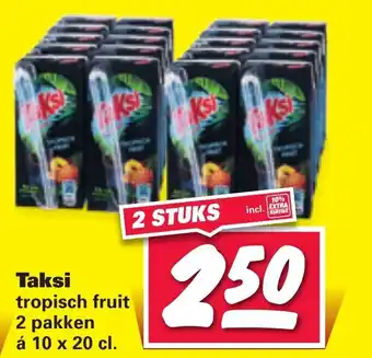 Nettorama Taksi 200ml 2*10-pack aanbieding