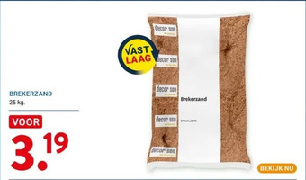 Kluswijs Brekerzand aanbieding