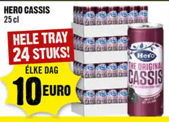 Dirck 3 Hero Cassis 24*250ml aanbieding