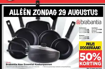 Vomar Voordeelmarkt Brabantia New Essential Koekpan 20cm aanbieding