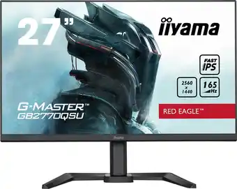 Bol.com Iiyama g-master gb2770qsu-b5 - qhd led wide monitor - 27 inch aanbieding