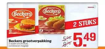 Coop Beckers grootverpakking aanbieding