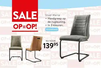 Profijt Meubel Stoel marsa aanbieding