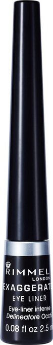 Bol.com Rimmel london exaggerate eyeliner - 01 black aanbieding