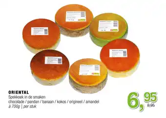 Amazing Oriëntal ORIENTAL Spekkoek aanbieding