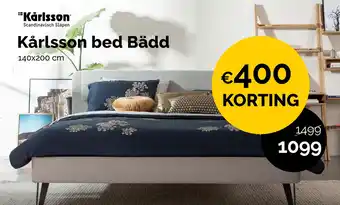 Beter Bed Kårlsson bed Bädd aanbieding