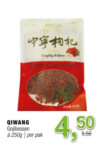 Amazing Oriëntal QIWANG Gojibessen aanbieding