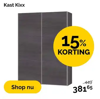 Beter Bed Kast Kixx aanbieding