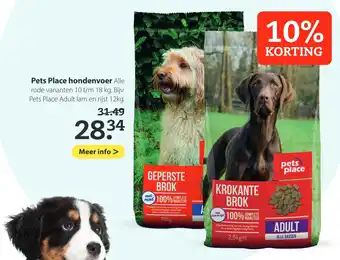 Boerenbond Pets Place hondenvoer aanbieding