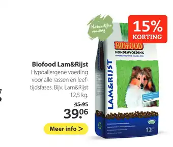 Boerenbond Biofood Lam&Rijst aanbieding