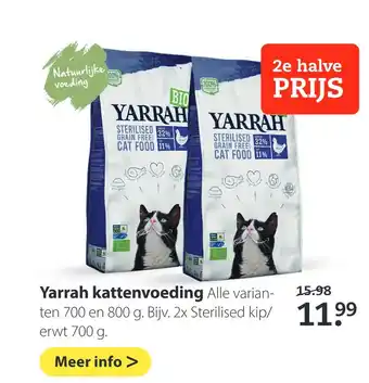 Boerenbond Yarrah kattenvoeding aanbieding