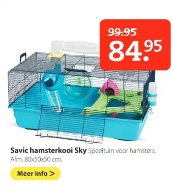 Boerenbond Savic hamsterkooi Sky aanbieding