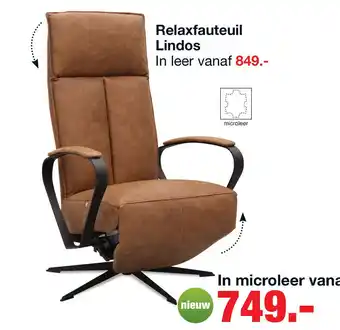 Budget Home Store Relaxfauteuil Lindos aanbieding