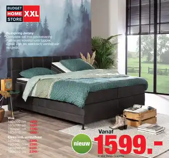 Budget Home Store Boxspring Jersey aanbieding