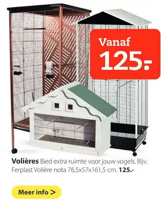 Boerenbond Volières aanbieding