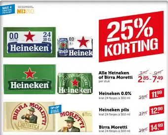 Coop Diverse bier aanbieding