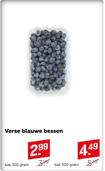 Coop Verse blauwe bessen aanbieding