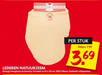 Dekamarkt LEDEREN NATUURZEEM aanbieding