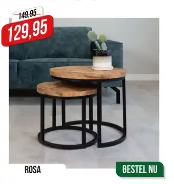 Dimehouse Tafel Rosa aanbieding