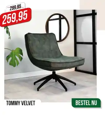 Dimehouse Zitmeubel Tommy Velvet aanbieding