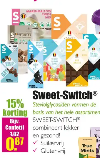 Gezond & Wel Sweet-Switch aanbieding