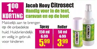 Gezond & Wel Jacob Hooy Citrosect aanbieding