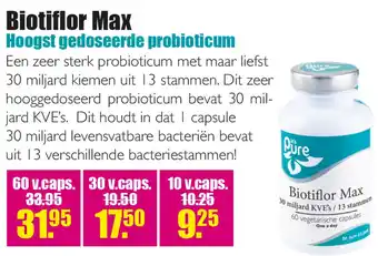 Gezond & Wel Biotiflor Max Hoogst gedoseerde probioticum aanbieding