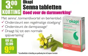 Gezond & Wel Okapi Senna tabletten aanbieding