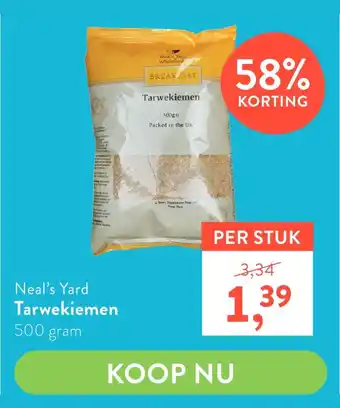 Holland & Barrett Neal's Yard Tarwekiemen aanbieding