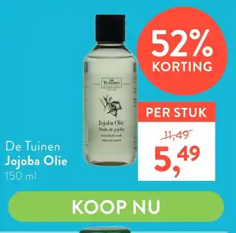 Holland & Barrett De Tuinen Jojoba Olie aanbieding