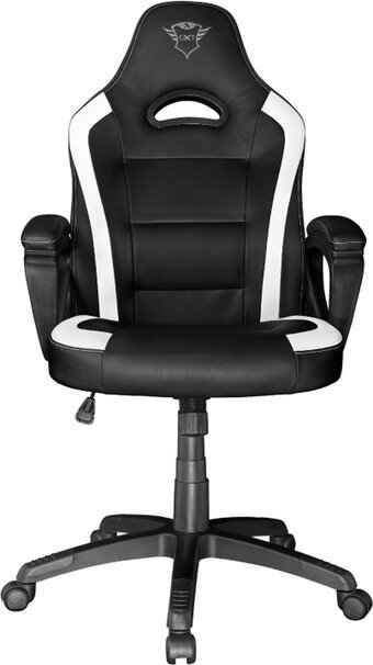 Bol.com Trust gxt 701w ryon- gaming stoel / bureaustoel - wit aanbieding