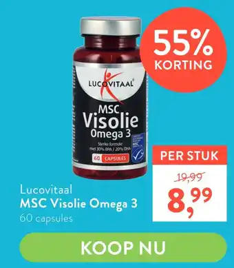 Holland & Barrett Lucovitaal MSC Visolie Omega 3 aanbieding