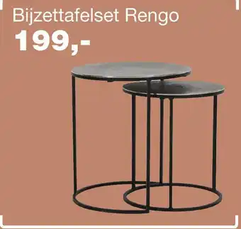 IN.HOUSE Bijzettafelset Rengo aanbieding