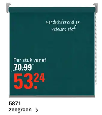 Karwei 5871 zeegroen aanbieding