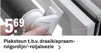 Karwei Plaksteun t.b.v. draaikiepraam- rolgordijn/-roljaloezie > aanbieding