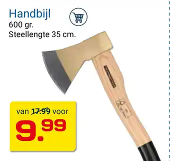 Kluswijs Handbijl aanbieding